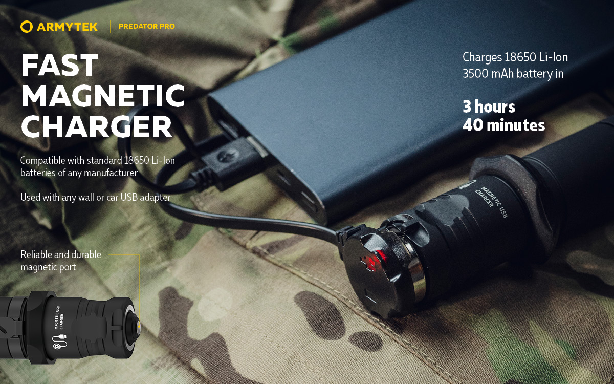 Armytek Predator Pro Magnet USB - Image 19