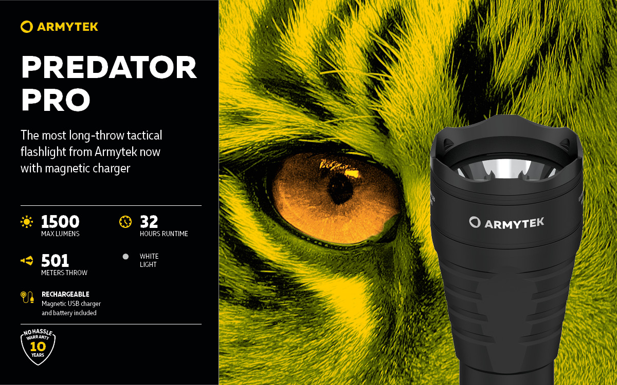 Armytek Predator Pro Magnet USB - Image 9