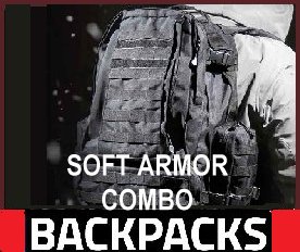 Backpacks with Soft Armor