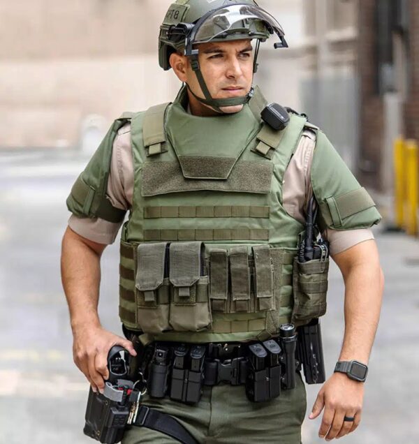 M.S.O.V. STANDARD LEVEL IIIA BULLETPROOF VEST STOPS UP TO .44 MAG