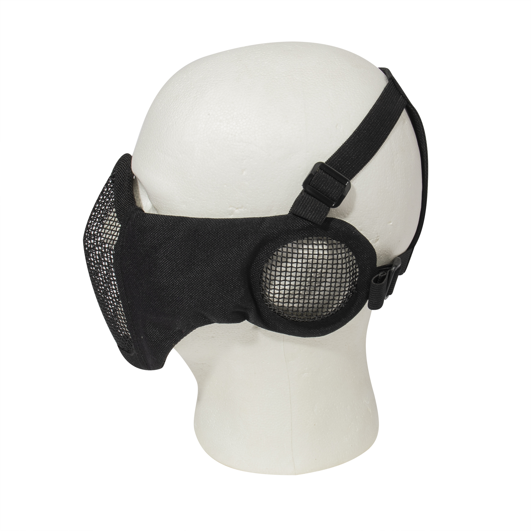 Steel Half Face Mask With Ear Guard - Image 4
