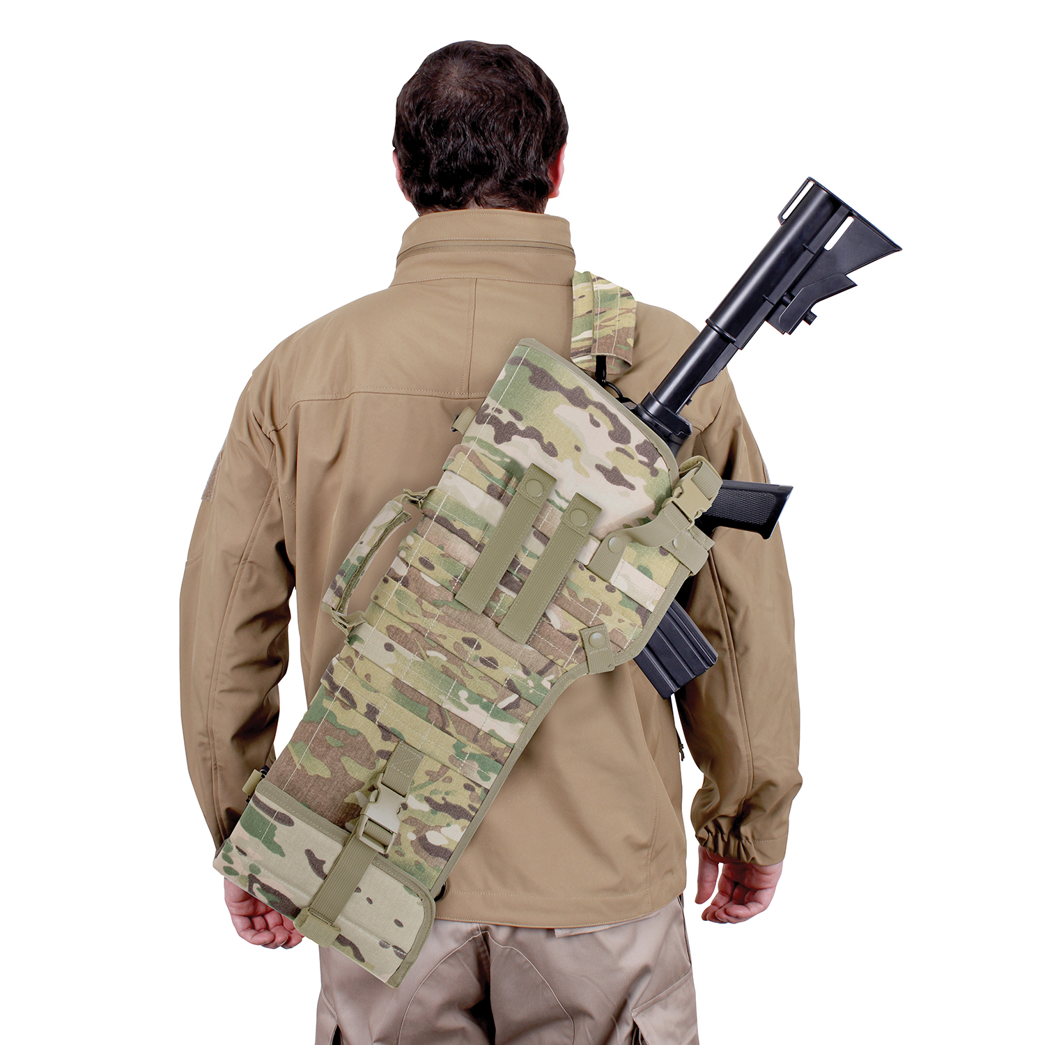 Tactical MOLLE Rifle Scabbard