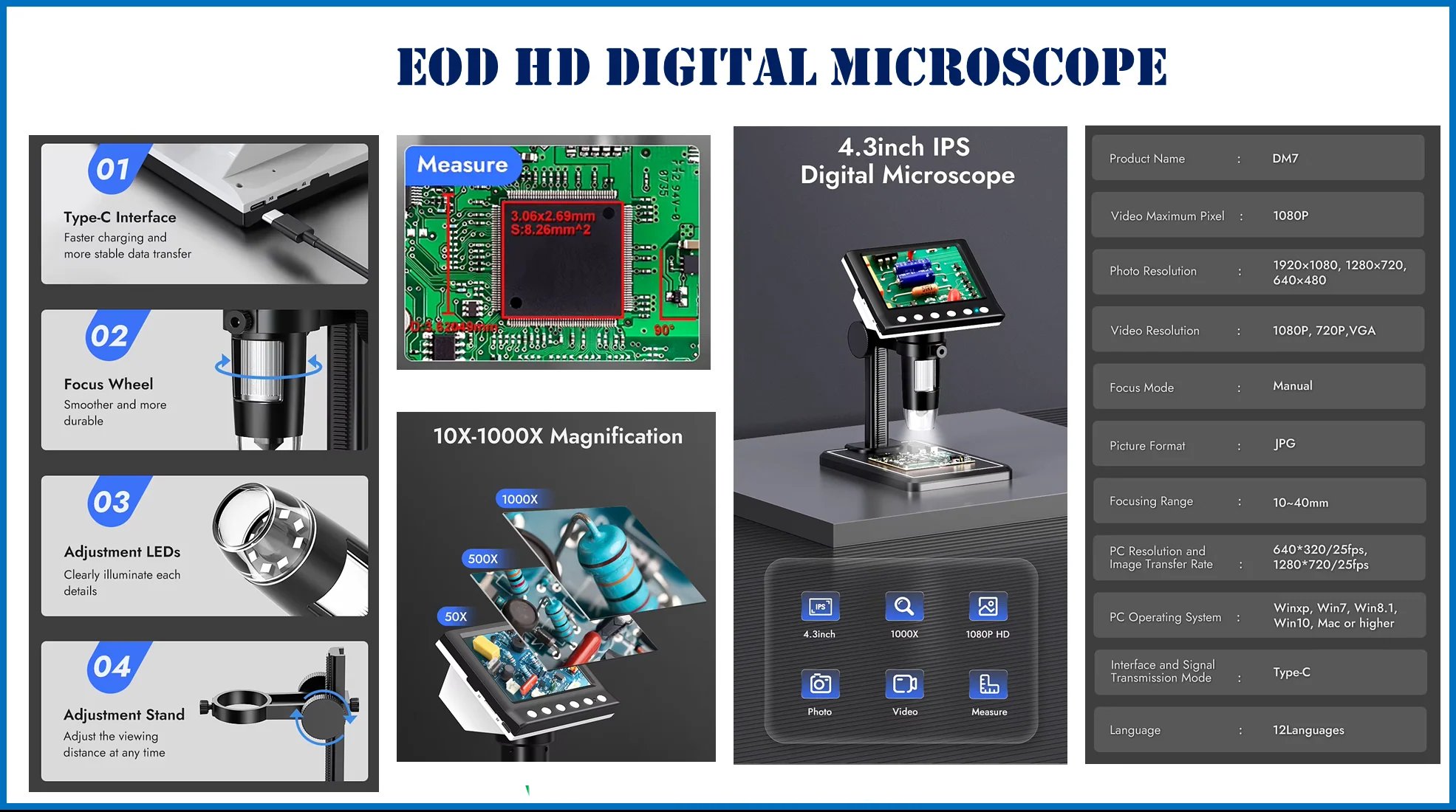 EOD Digital HD Microscope - Image 2
