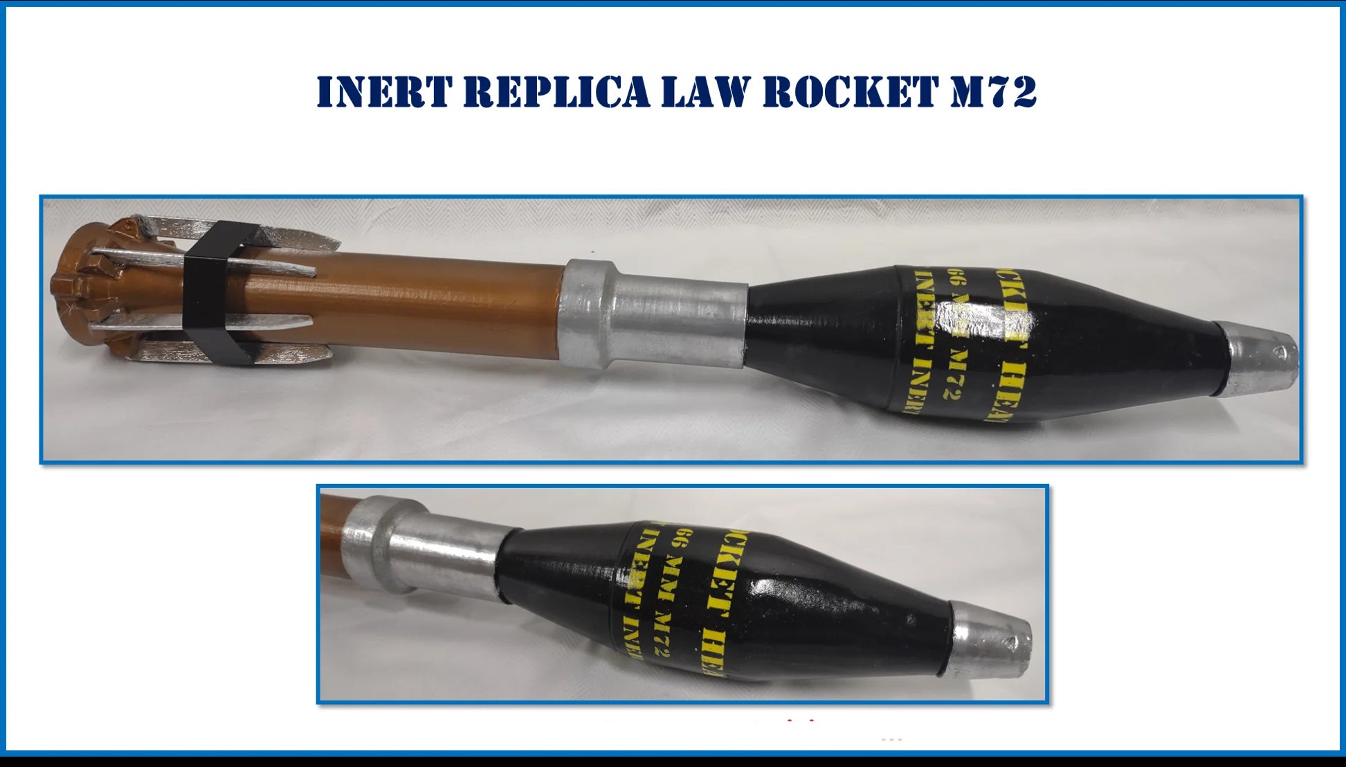 Inert Replica M72 LAW Rocket