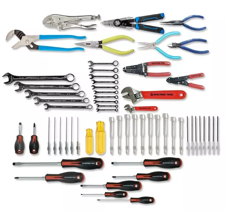 Field Engineer Tool Kit, 9'' Mil-Style Case - Image 4