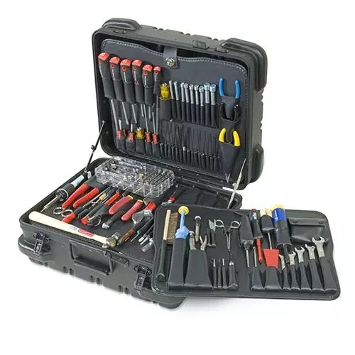 Field Engineer Tool Kit, 9'' Mil-Style Case